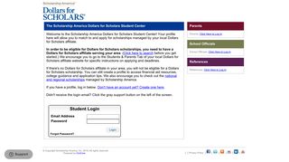 
                            7. Scholarship America - Dollars for Scholars - Because College ... - Dollars On The Net Portal