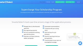 
                            8. Scholarships - SmarterSelect - Smarter Select Portal