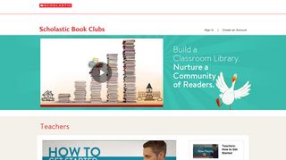 
                            2. Scholastic Book Clubs - Book Club Portal