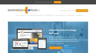 
                            4. School Booking Software » BookingsPlus School Lettings ... - School Lettings Solutions Portal