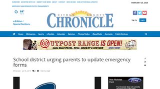 
                            6. School district urging parents to update emergency forms ... - Citrus County Skyward Portal