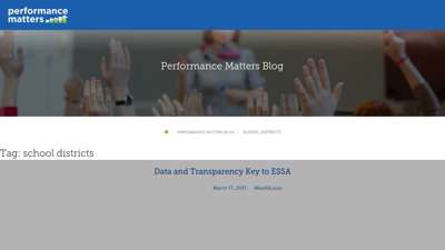 school districts Archives – Performance Matters
