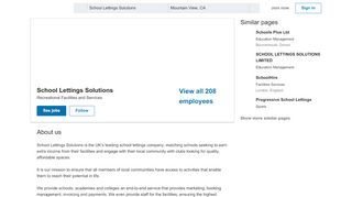 
                            3. School Lettings Solutions | LinkedIn - School Lettings Solutions Portal