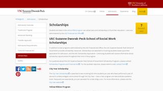 
                            2. School of Social Work Scholarships | USC's Online MSW - Vac Msw Portal