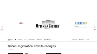 
School registration website changes | News | ottumwacourier ...

