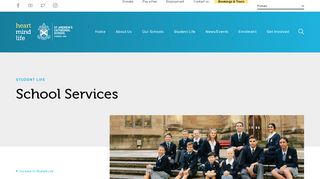 
                            4. School Services – St Andrew's Cathedral School - Sacs Portal
