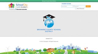 
                            2. SchoolCity ‹ STUDENT › - School City Broward Teacher Portal