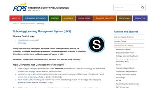 
Schoology | Families and Students  
