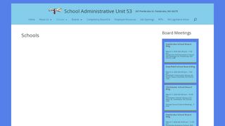 Schools | School Administrative Unit 53 - SAU #53 - Mms Student Portal Sau 53