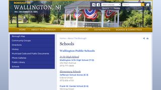 
                            2. Schools | Wallington NJ - Parent Portal Wallington
