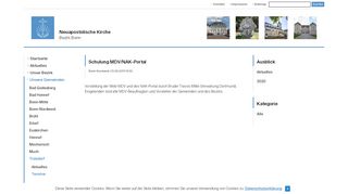 
                            6. Schulung MDV/NAK-Portal - Bezirk Bonn - News NAK Bonn - Nak Portal