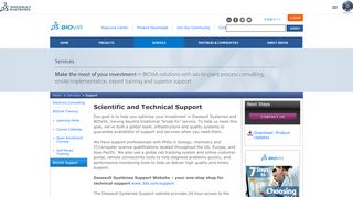 
                            3. Scientific and Technical Support | Dassault Systèmes BIOVIA - Accelrys Portal