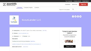 
                            6. ScoutLander LLC - Overview, News & Competitors | ZoomInfo ... - Scoutlander Sign In