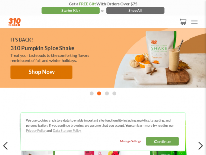 
  310 Nutrition | Diet, Weight Loss, and Meal Replacement Shakes
  