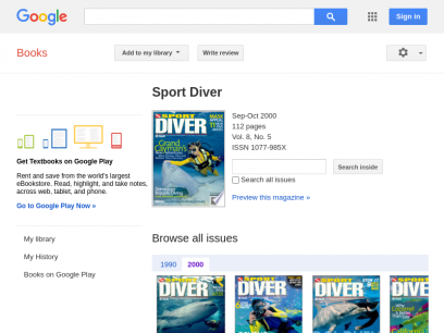 Sport Diver - Google Books