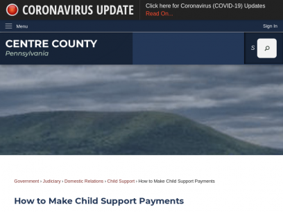 How to Make Child Support Payments | Centre County, PA - Official Website