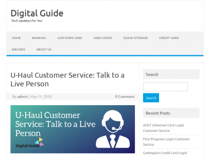 U-Haul Customer Service: Talk to a Live Person - Digital Guide