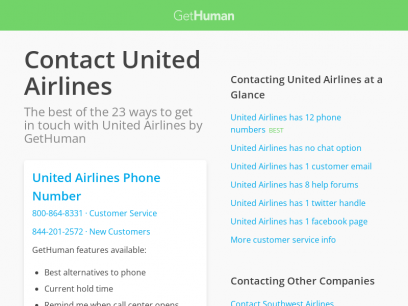 Contact United Airlines | Fastest, No Wait Time