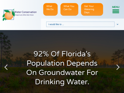 Orange County Utilities Water Conservation - Homepage