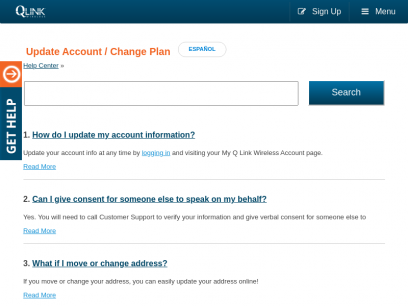 
Update Account / Change Plan Archives - Q Link FAQ