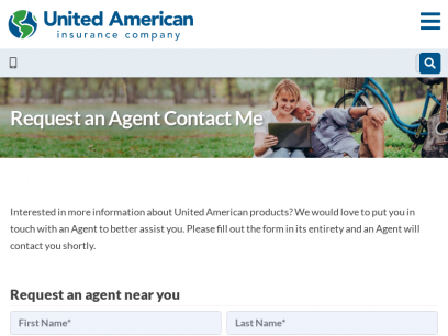 
	Contact United American Agents | United American Insurance Company
