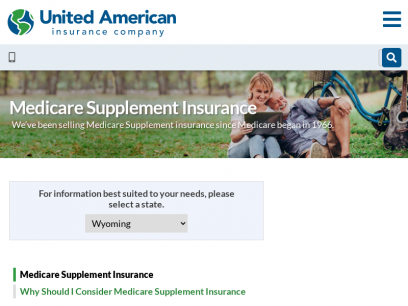 
	Medicare Supplement Insurance | United American Insurance Company
