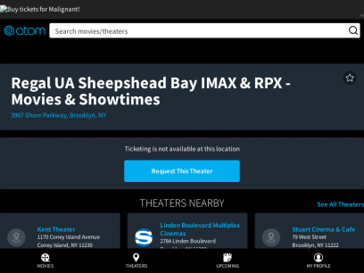 Regal UA Sheepshead Bay IMAX &amp; RPX Showtimes &amp; Movie Tickets