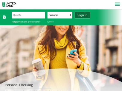 United Bank | Personal Checking