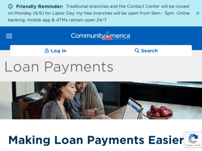Loan Payments | CommunityAmerica Credit Union