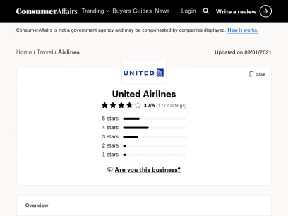 Top 1,772 United Airlines Reviews