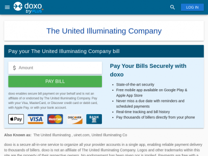 The United Illuminating Company (The United Illuminating) | Pay Your Bill Online | doxo.com