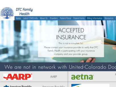 Insurance | DTC Family Health | United States