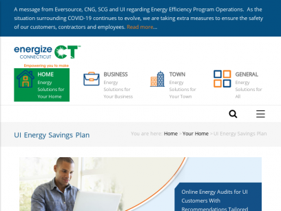UI Energy Savings Plan | Energize Connecticut
