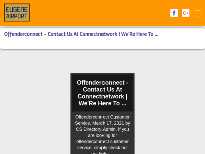 Offenderconnect - Contact Us At Connectnetwork | We&#39;Re Here To ... - More information with many sources and photos