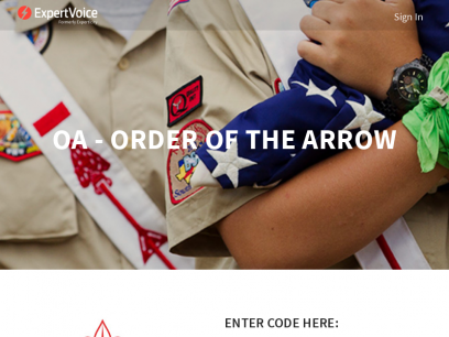 ORDER OF THE ARROW - ExpertVoice