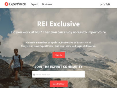 REI - ExpertVoice