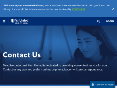 Contact Us | First United Bank