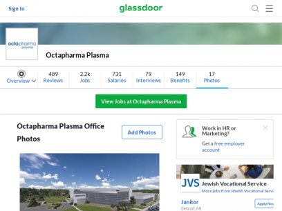 Octapharma Plasma Office Photos | Glassdoor