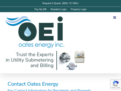 Contact Oates Energy | Oates Energy Inc. Jacksonville, Florida