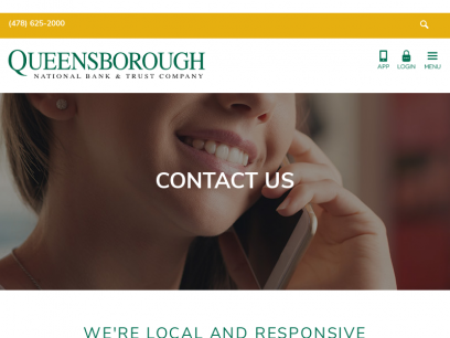 
	Contact Us | Queensborough National Bank &amp; Trust Co.
