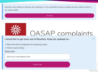 OASAP Complaints Email &amp; Phone | Resolver