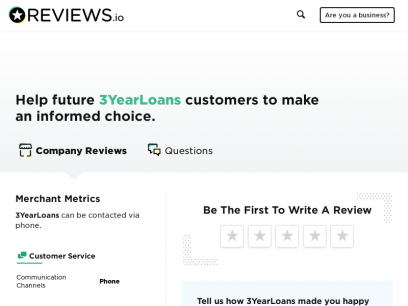 3YearLoans Reviews - Read  Genuine Customer Reviews  | 
