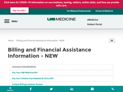 Billing and Financial Assistance Information - NEW - UAB Medicine