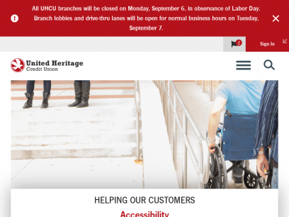 
	Accessibility | UHCU

