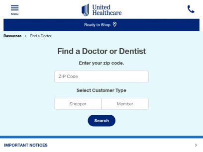 Find A Doctor or Dentist | UnitedHealthOne