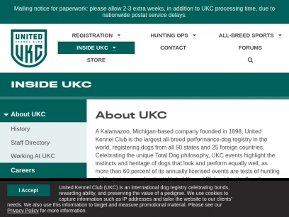  About UKC | United Kennel Club (UKC)