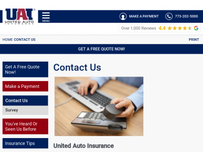 
	Contact Us | United Auto Insurance
