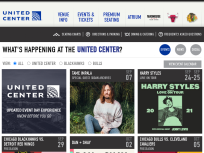 
	Home Page | United Center
