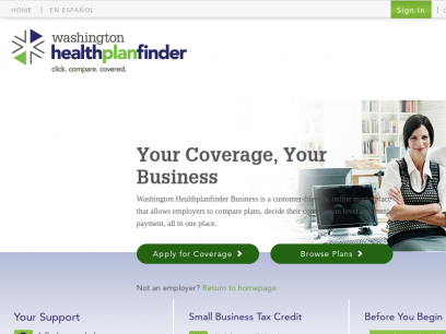 Employer Home Page | Washington Healthplanfinder