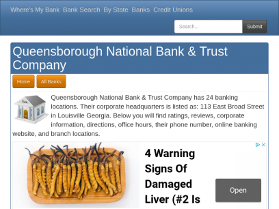 Queensborough National Bank &amp; Trust Company Corporate Headquarters, Hours, and Branch Locations